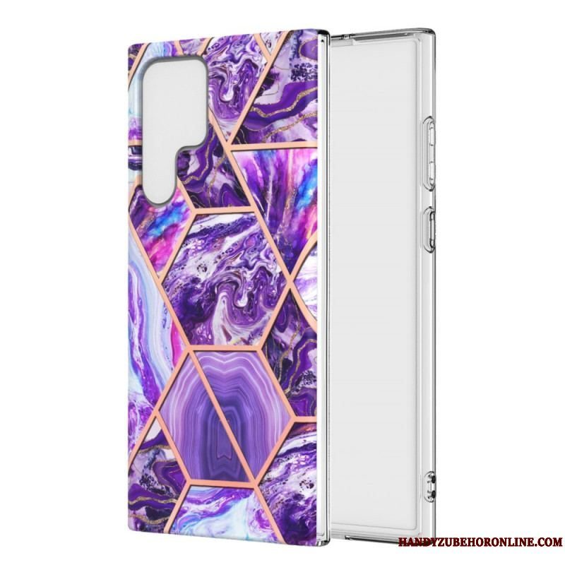 Cover Samsung Galaxy S22 Ultra 5G Ultra Design Marmor