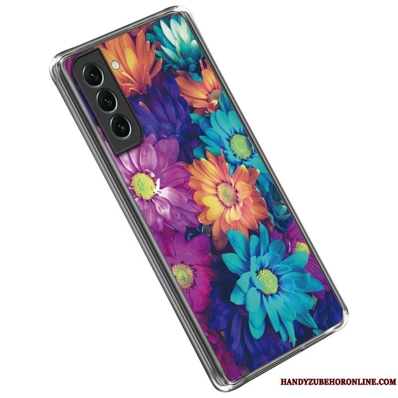Cover Samsung Galaxy S23 5G Fleksible Blomster