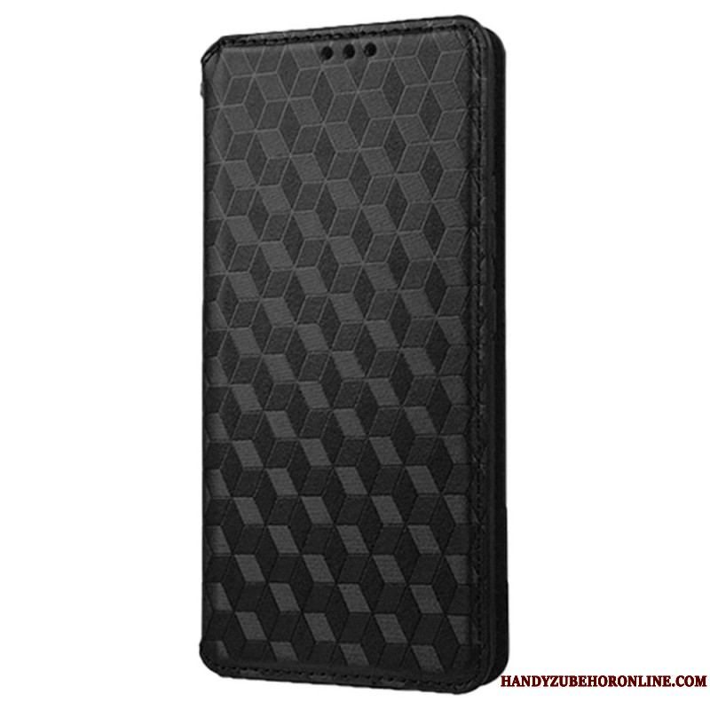 Cover Samsung Galaxy S23 5G Flip Cover 3d Mønster