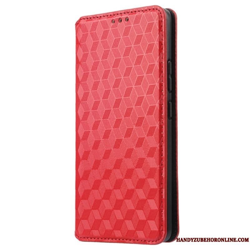 Cover Samsung Galaxy S23 5G Flip Cover 3d Mønster