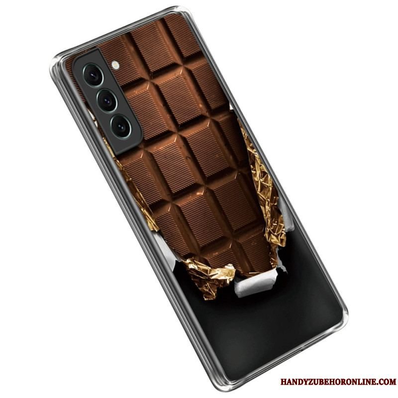 Cover Samsung Galaxy S23 Plus 5G Fleksibel Chokolade