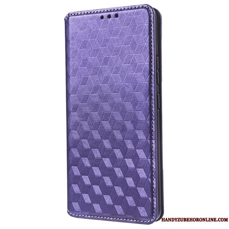 Cover Samsung Galaxy S23 Ultra 5G Flip Cover 3d Mønster