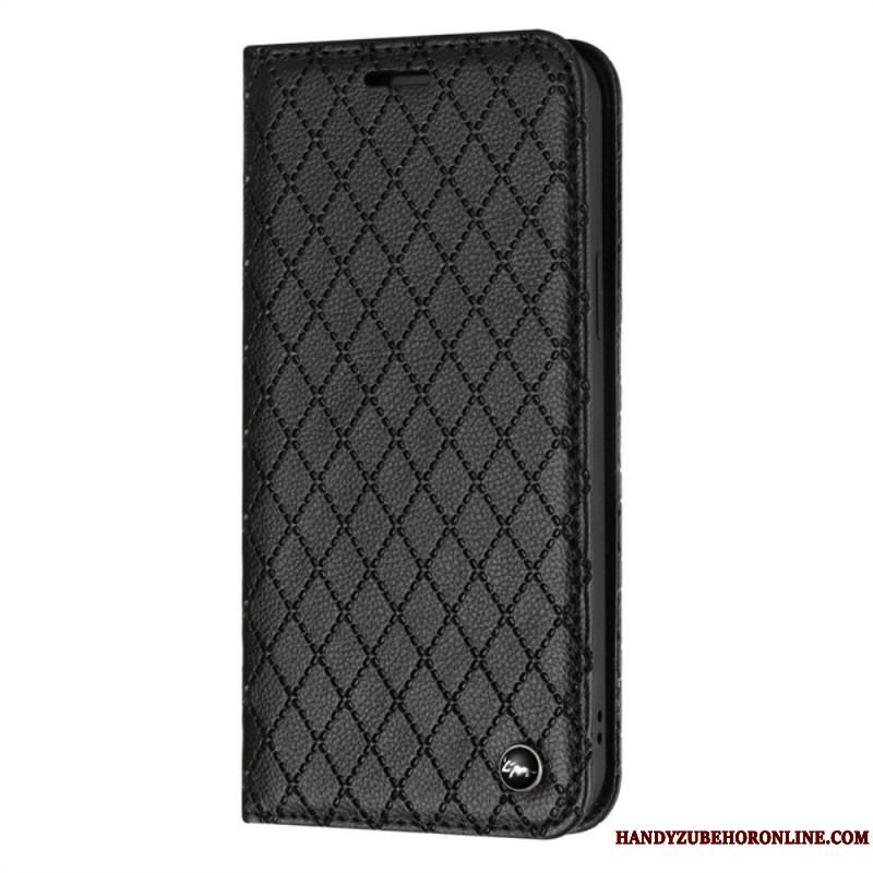 Cover Samsung Galaxy S23 Ultra 5G Flip Cover Rfid Diamanter