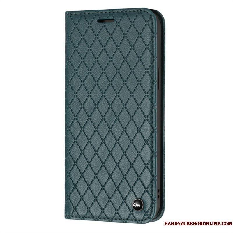 Cover Samsung Galaxy S23 Ultra 5G Flip Cover Rfid Diamanter