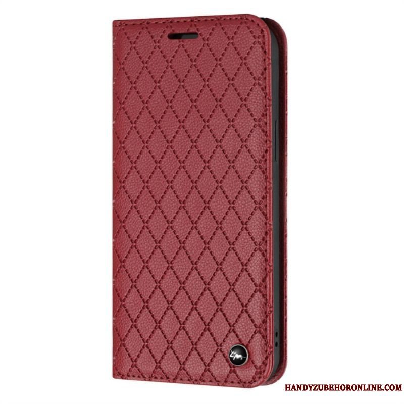 Cover Samsung Galaxy S23 Ultra 5G Flip Cover Rfid Diamanter