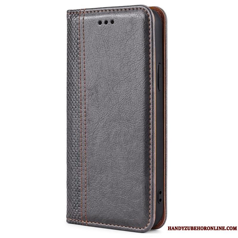 Cover Samsung Galaxy S23 Ultra 5G Flip Cover Vintage-stil