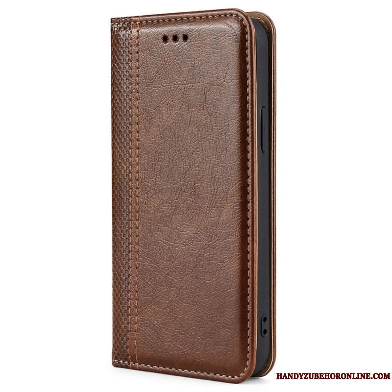 Cover Samsung Galaxy S23 Ultra 5G Flip Cover Vintage-stil