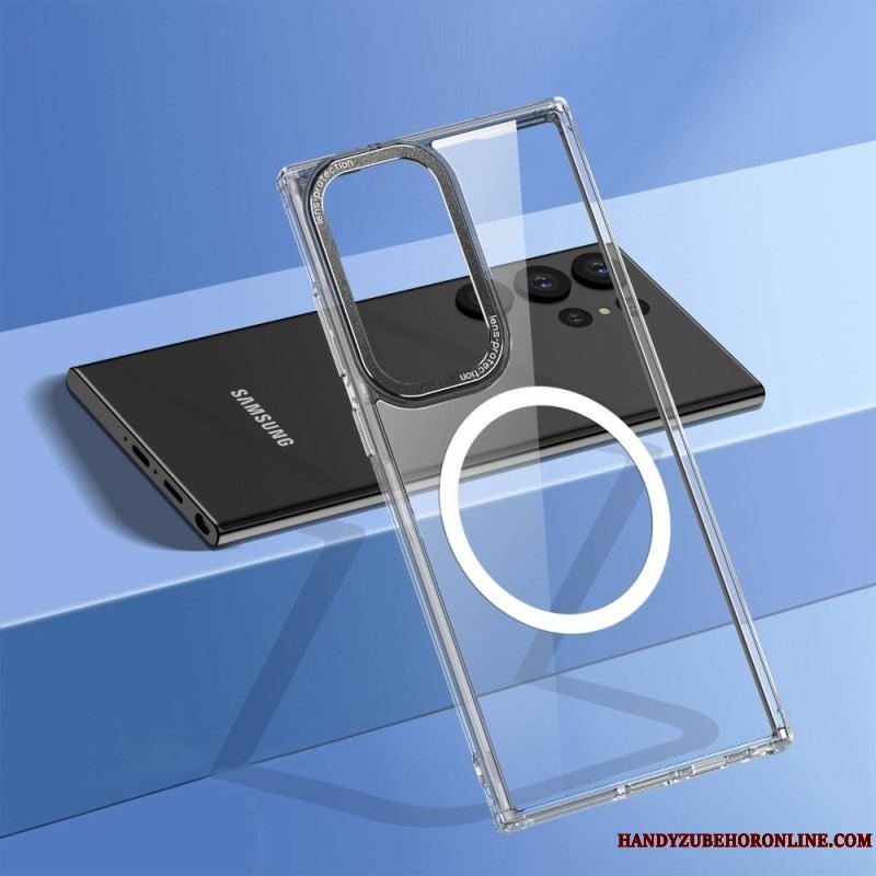 Cover Samsung Galaxy S23 Ultra 5G Gennemsigtig Magsafe Kompatibel