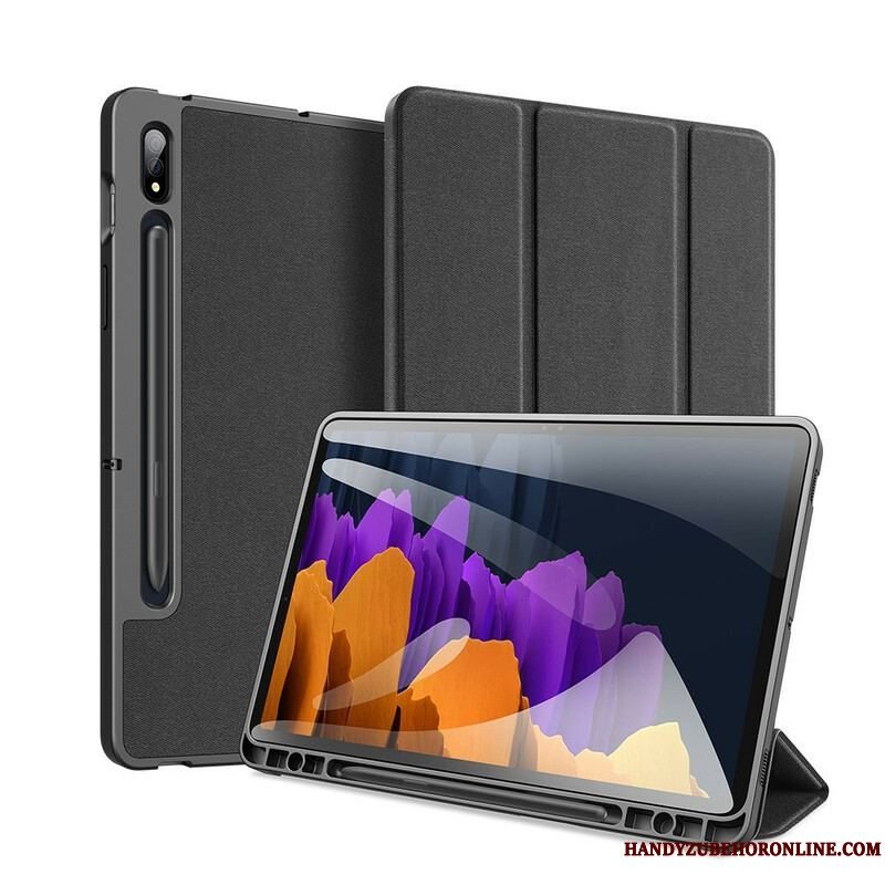 Cover Samsung Galaxy Tab S7 FE Domo-serien Dux-ducis