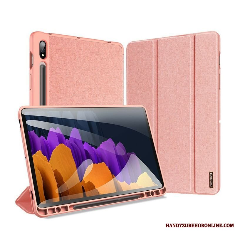 Cover Samsung Galaxy Tab S7 FE Domo-serien Dux-ducis