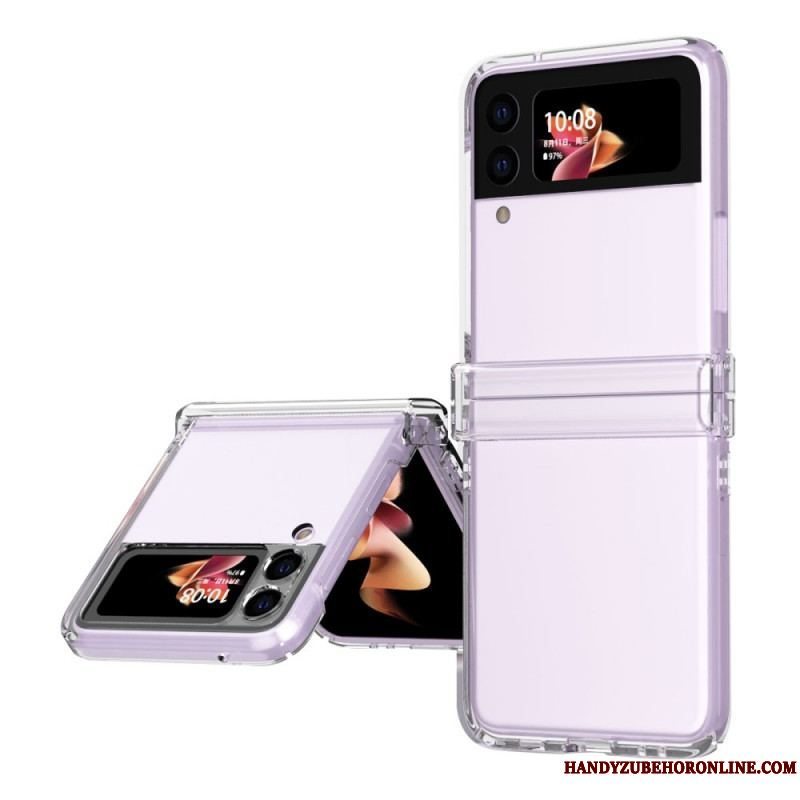 Cover Samsung Galaxy Z Flip 3 5G Flip Cover Klassisk Mat