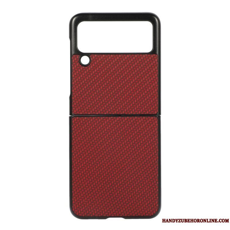 Cover Samsung Galaxy Z Flip 3 5G Flip Cover Kulfiber