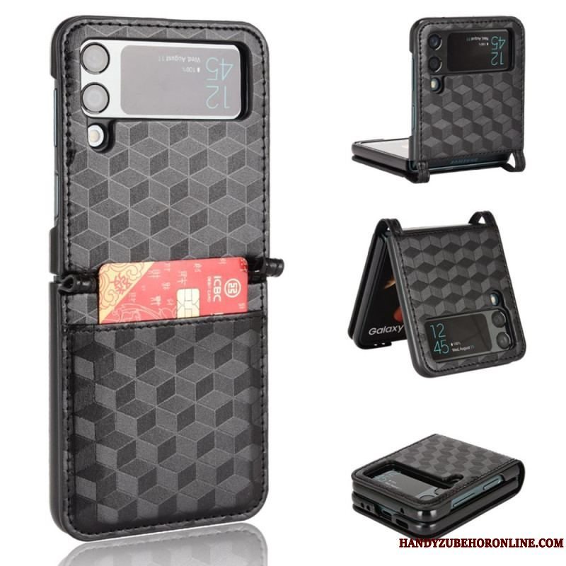 Cover Samsung Galaxy Z Flip 4 Flip Cover 3d Terning