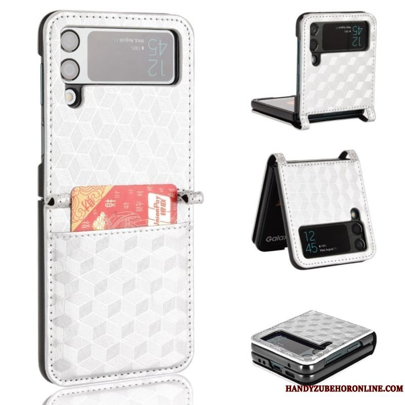 Cover Samsung Galaxy Z Flip 4 Flip Cover 3d Terning