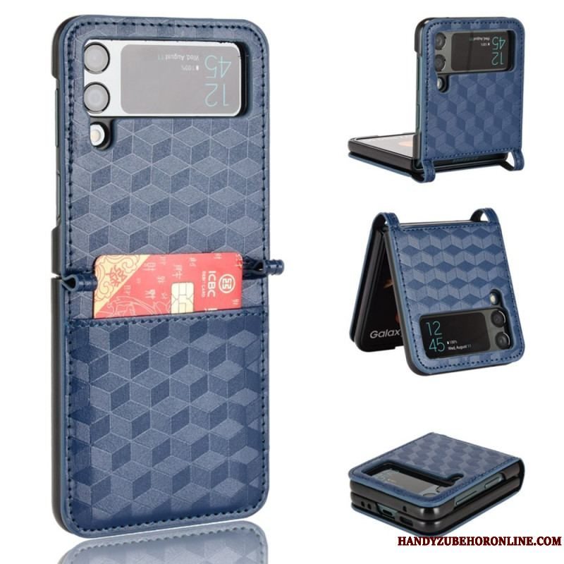 Cover Samsung Galaxy Z Flip 4 Flip Cover 3d Terning