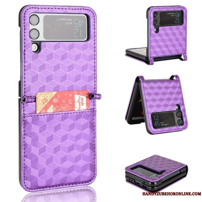 Cover Samsung Galaxy Z Flip 4 Flip Cover 3d Terning