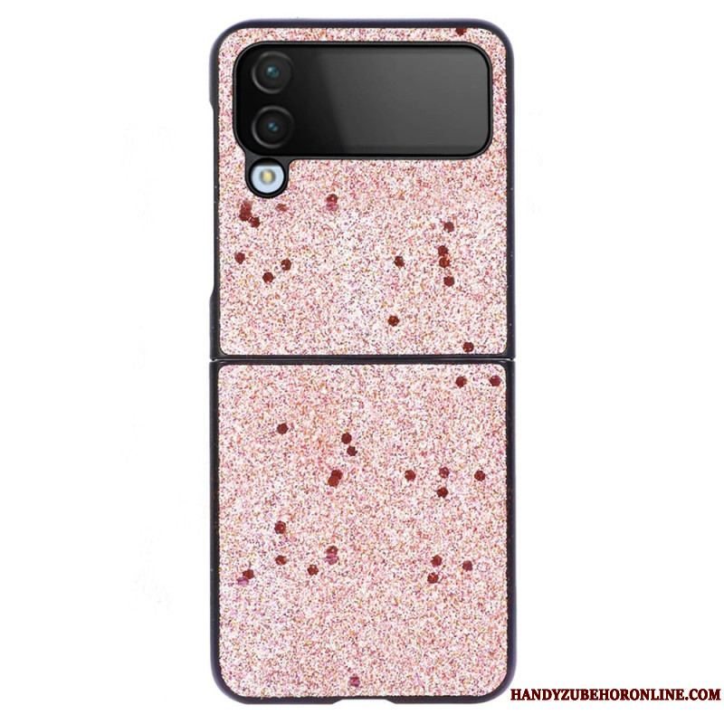 Cover Samsung Galaxy Z Flip 4 Flip Cover Glitter Hud