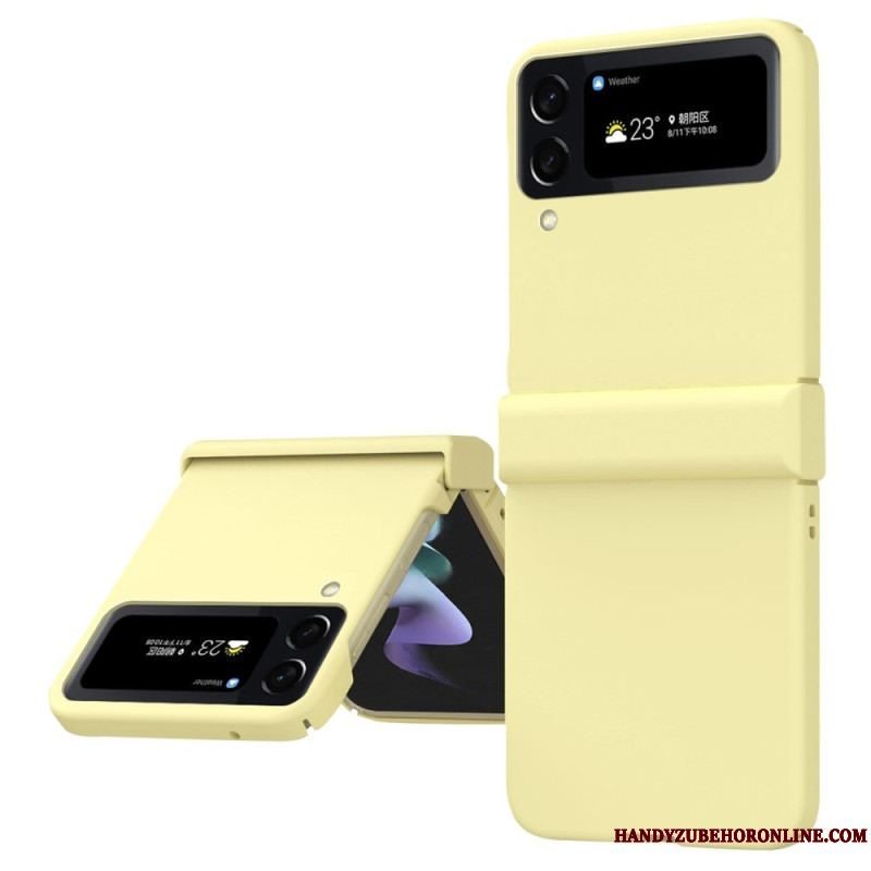 Cover Samsung Galaxy Z Flip 4 Flip Cover Klassisk Mat