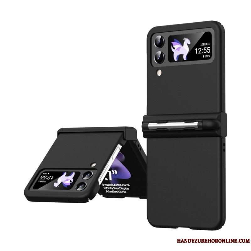 Cover Samsung Galaxy Z Flip 4 Flip Cover Klassisk Med Stylus