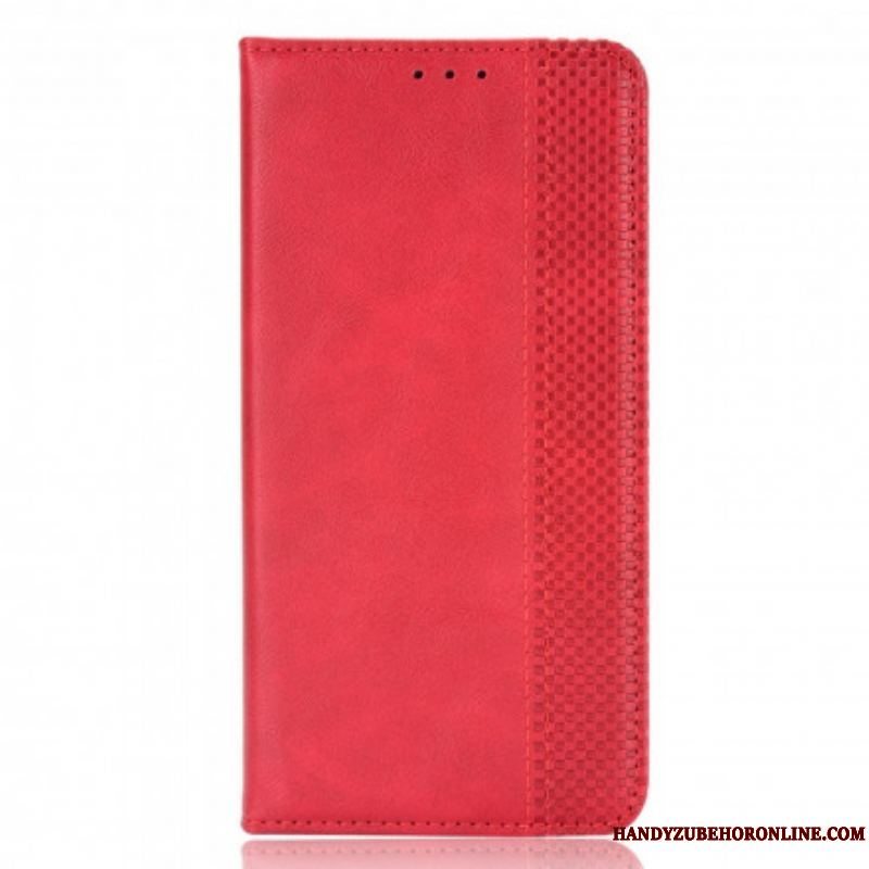 Cover Samsung Galaxy Z Fold 3 5G Flip Cover Stiliseret Lædereffekt