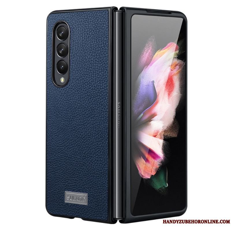 Cover Samsung Galaxy Z Fold 3 5G Sulada Tekstureret Kunstlæder