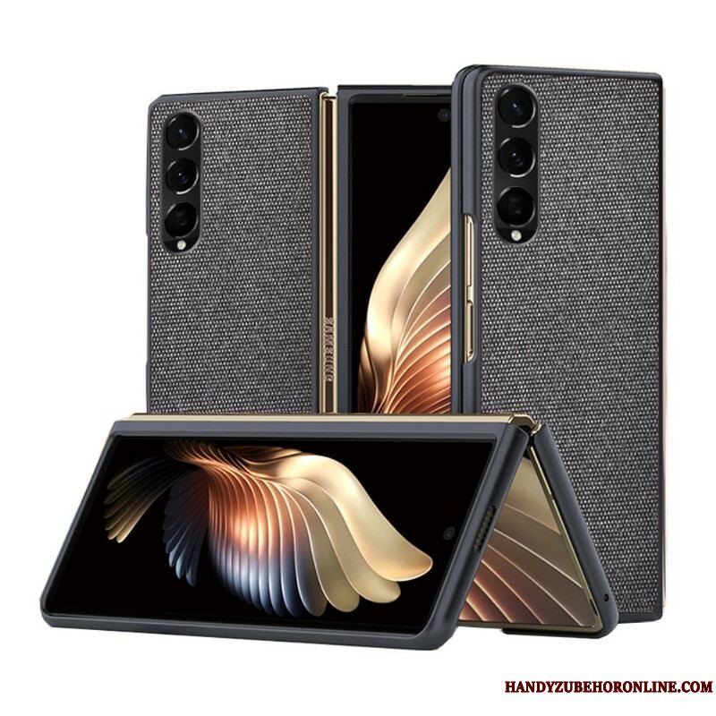 Cover Samsung Galaxy Z Fold 3 5G Tekstureret Lædereffekt