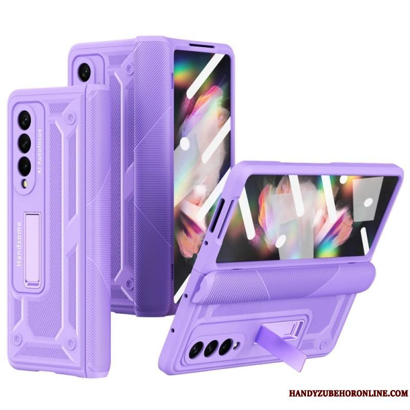 Cover Samsung Galaxy Z Fold 4 Beskyttelsessæt Dobbelt Beskyttelse Hærdet Glas