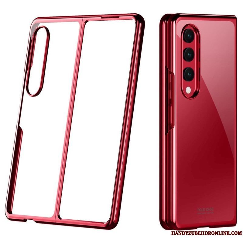 Cover Samsung Galaxy Z Fold 4 Diskret Metallisk