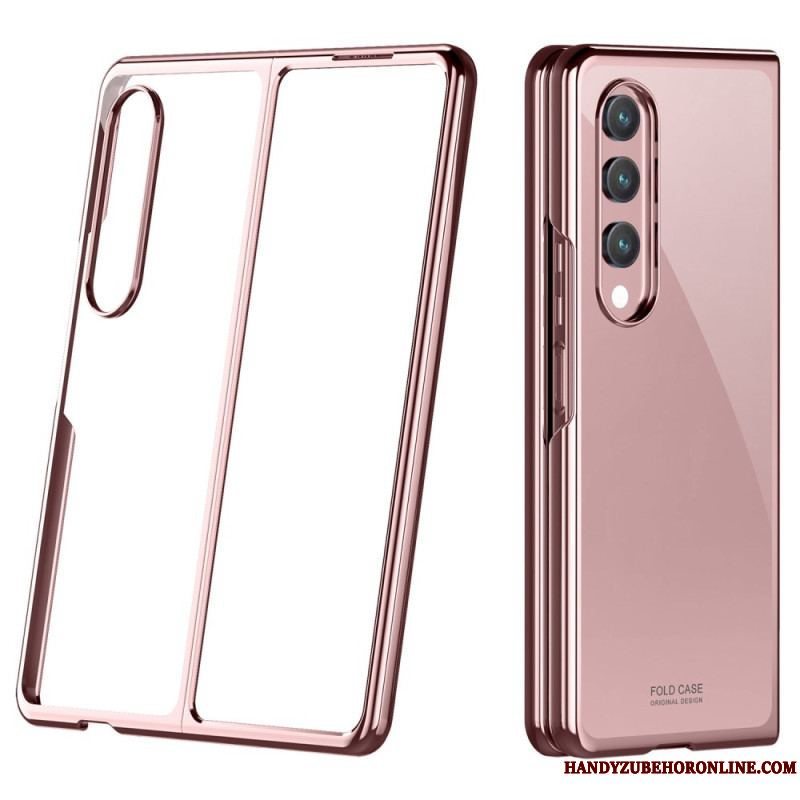 Cover Samsung Galaxy Z Fold 4 Diskret Metallisk