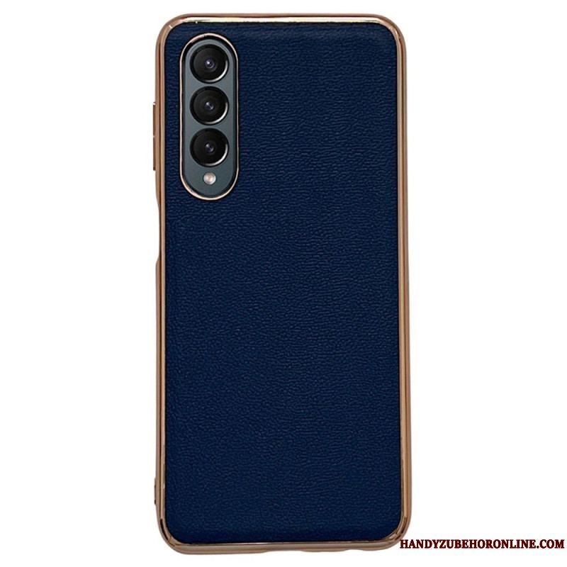 Cover Samsung Galaxy Z Fold 4 Imiteret Kalveskind