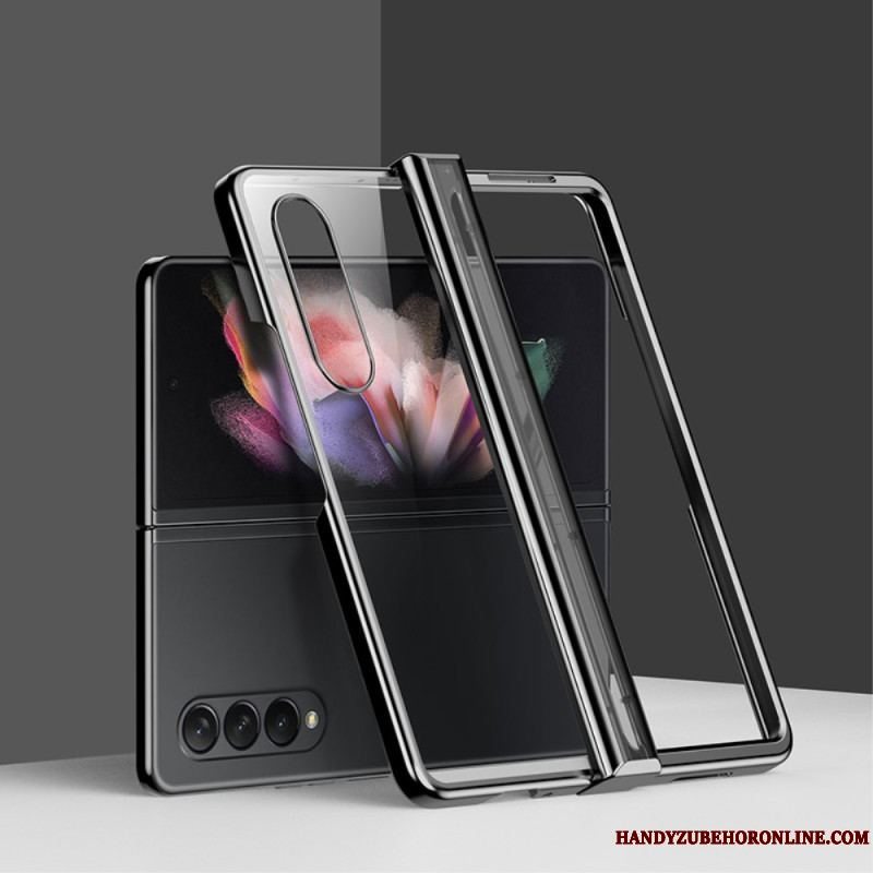 Cover Samsung Galaxy Z Fold 4 Klar Metallisk Hængslet