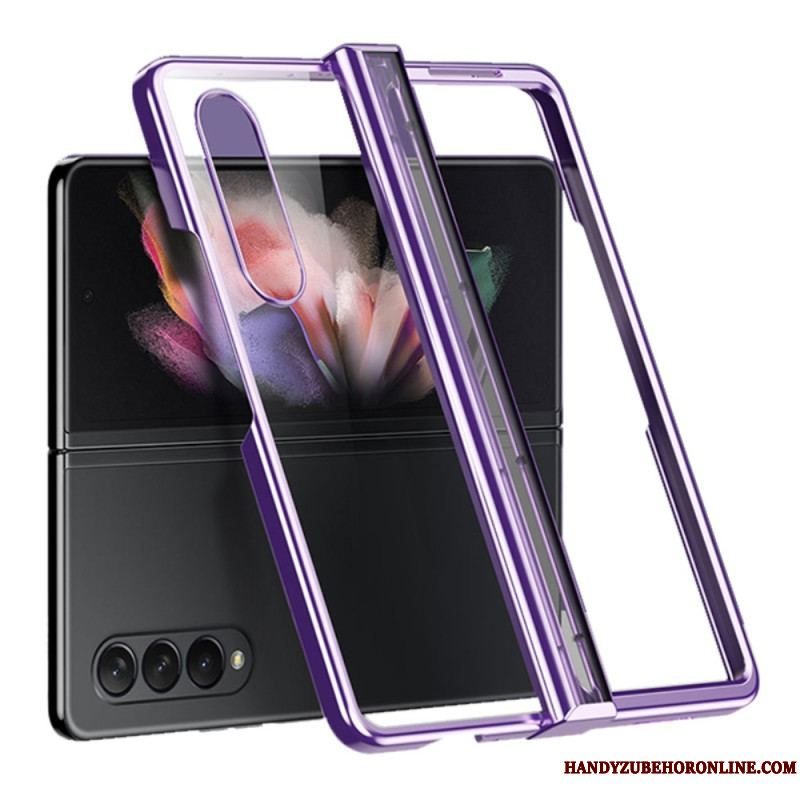 Cover Samsung Galaxy Z Fold 4 Klar Metallisk Hængslet