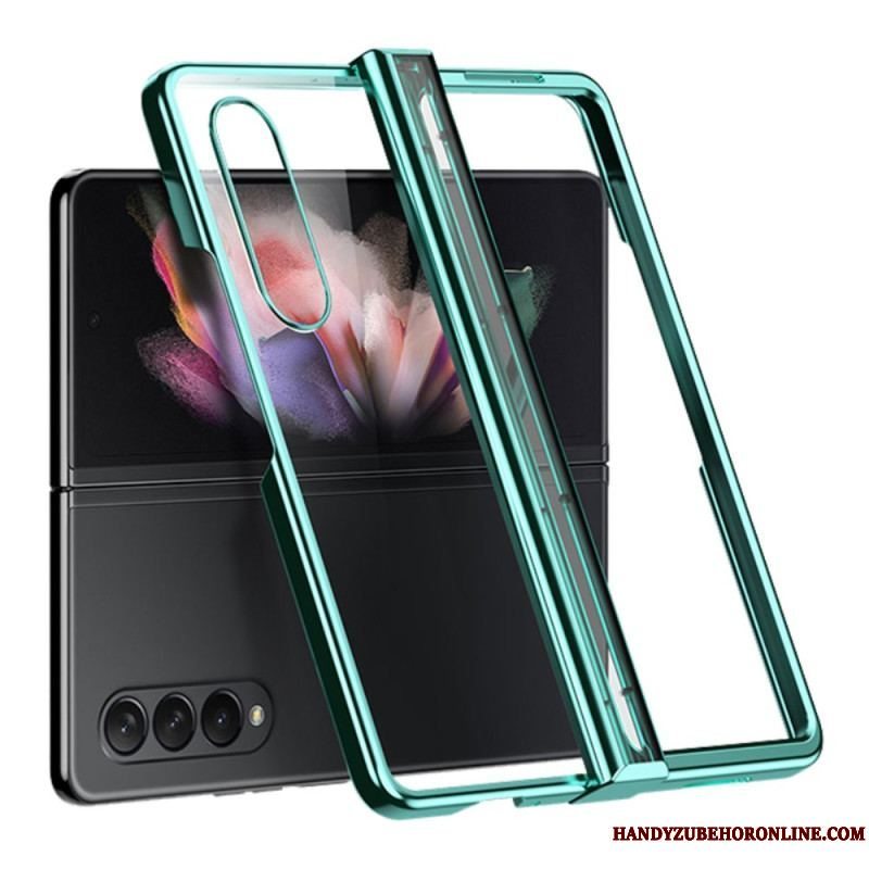 Cover Samsung Galaxy Z Fold 4 Klar Metallisk Hængslet