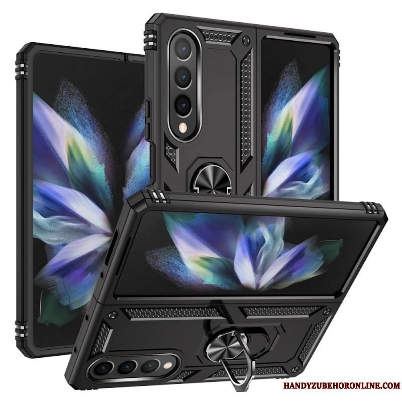 Cover Samsung Galaxy Z Fold 4 Militær Klasse Med Ring