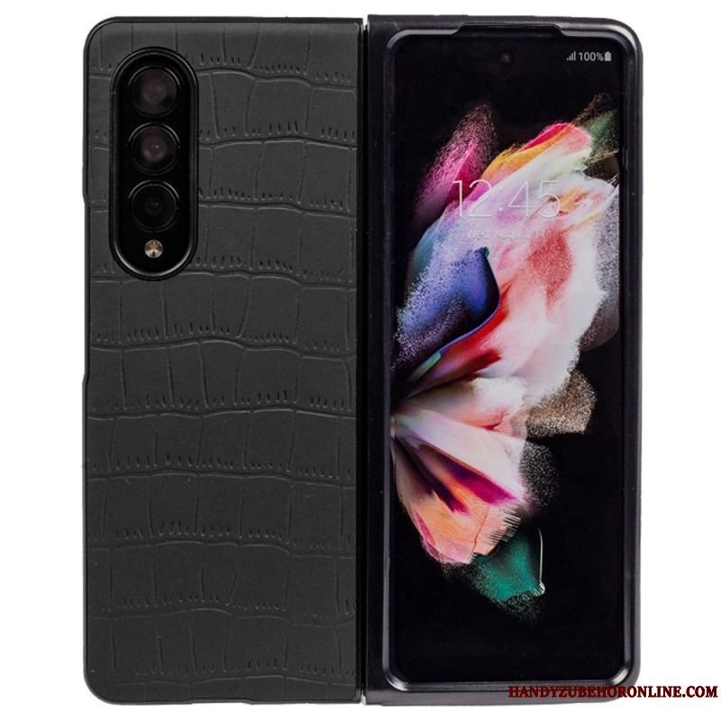 Cover Samsung Galaxy Z Fold 4 Præget Krokodille