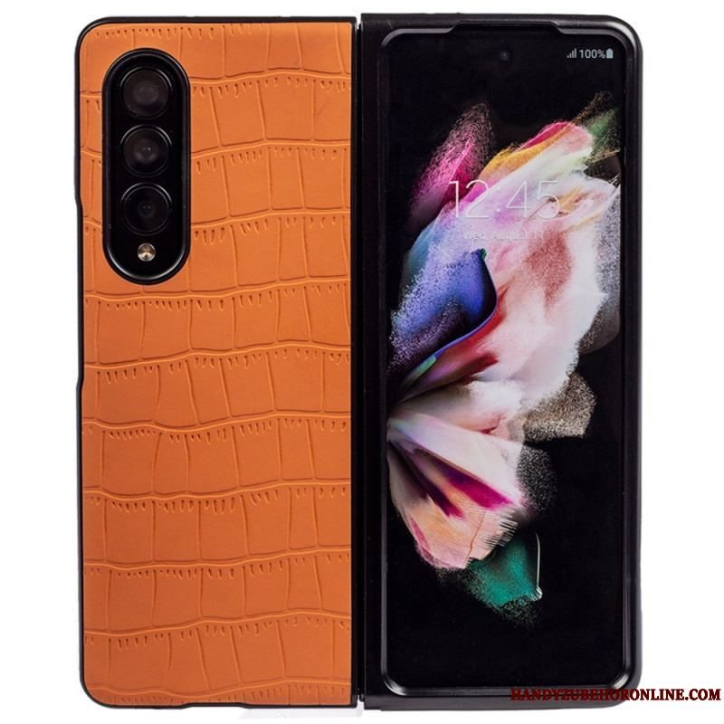 Cover Samsung Galaxy Z Fold 4 Præget Krokodille