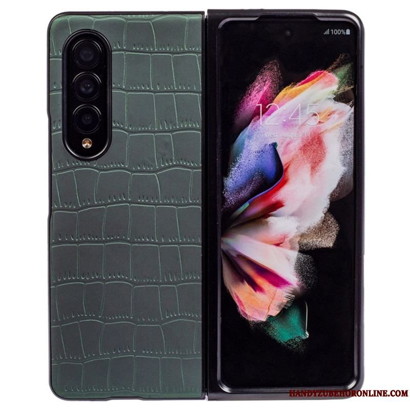 Cover Samsung Galaxy Z Fold 4 Præget Krokodille