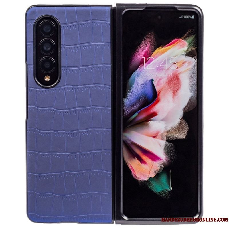 Cover Samsung Galaxy Z Fold 4 Præget Krokodille