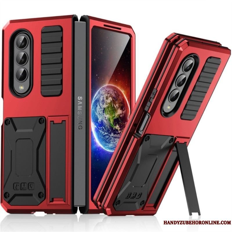 Cover Samsung Galaxy Z Fold 4 Ultra-resistente Tredobbelte Materialer