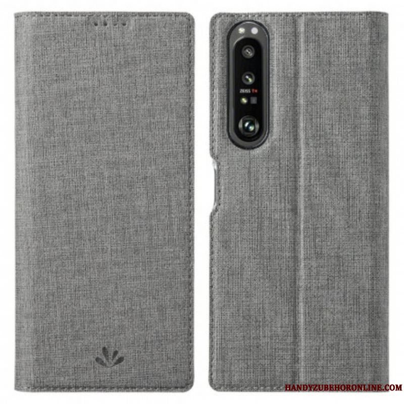 Cover Sony Xperia 1 III Flip Cover Tekstureret Vili Dmx