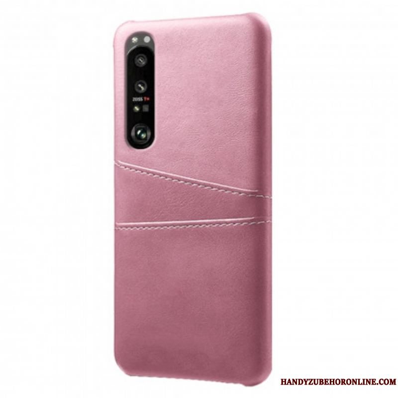 Cover Sony Xperia 1 III Ksq Kortholder