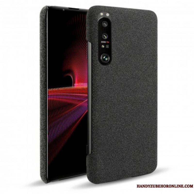 Cover Sony Xperia 1 III Teksturstof Ksq