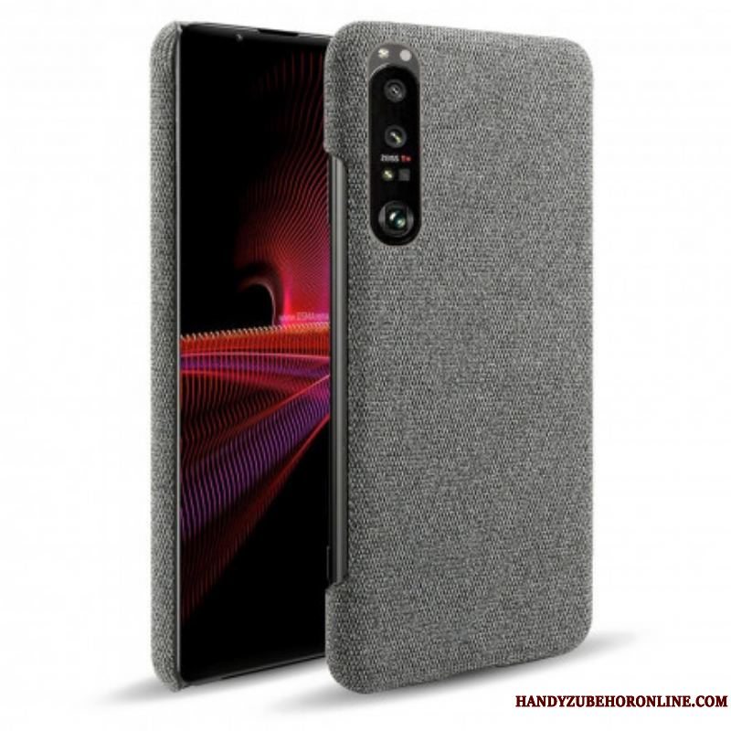 Cover Sony Xperia 1 III Teksturstof Ksq