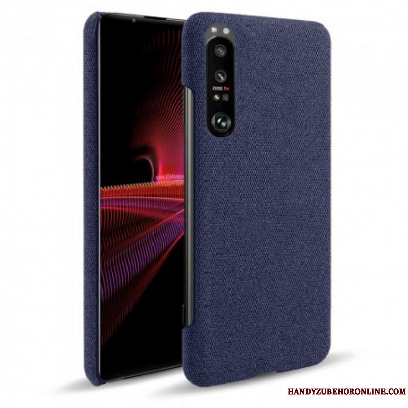 Cover Sony Xperia 1 III Teksturstof Ksq