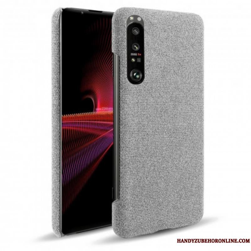 Cover Sony Xperia 1 III Teksturstof Ksq