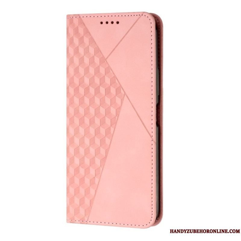 Cover Sony Xperia 1 IV Flip Cover Stil Læder 3d Mønster