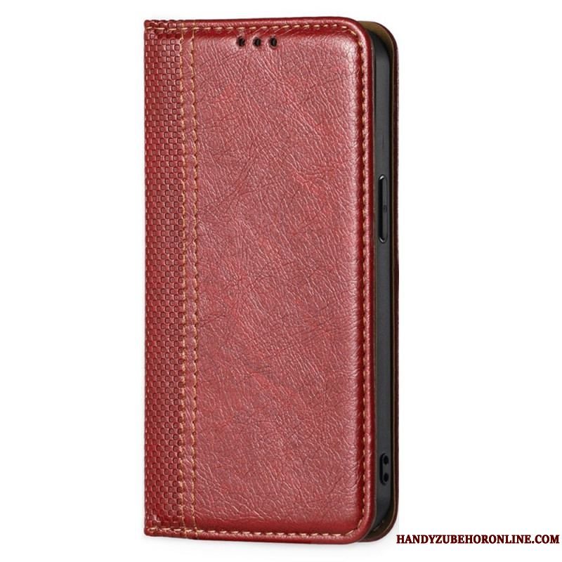 Cover Sony Xperia 10 IV Flip Cover Vintage Kunstlæder