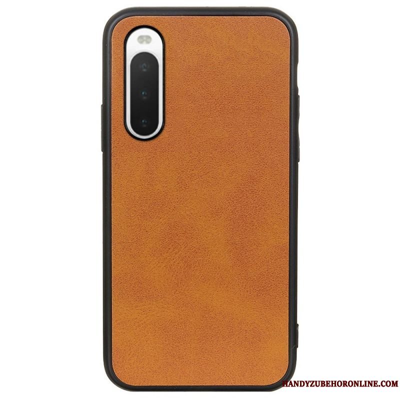 Cover Sony Xperia 10 IV Tekstureret Kunstlæder