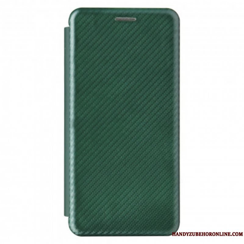 Cover Sony Xperia 5 III Flip Cover Farvet Carbon Silikone