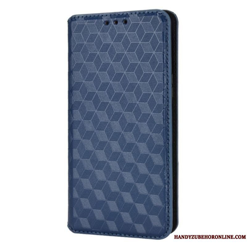 Cover Sony Xperia 5 IV Flip Cover 3d Tekstur